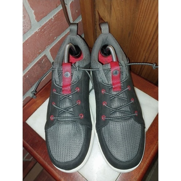 Body Glove Men's Tidal Water Resistant Grey Rio Red Hydro Shoes Mens Size 11M - Picture 1 of 6